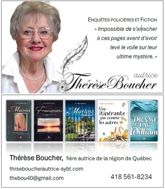 Therese Boucher Autrice Dec 25