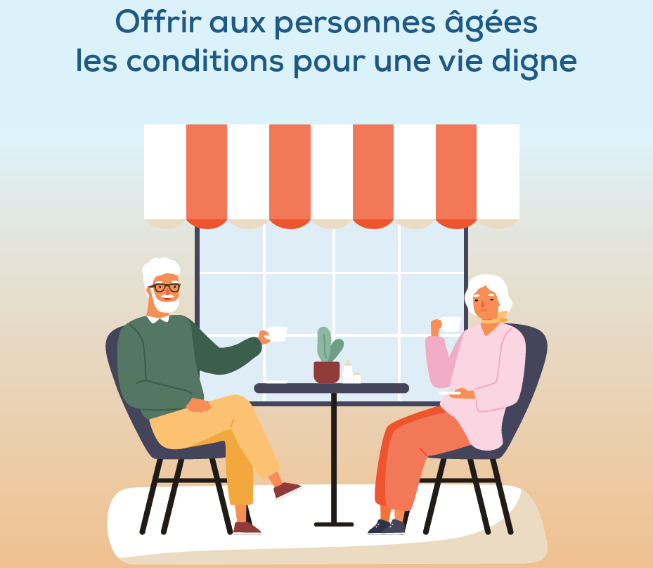 Mémoire Offrir aux personnes âgées les conditions pour une vie digne