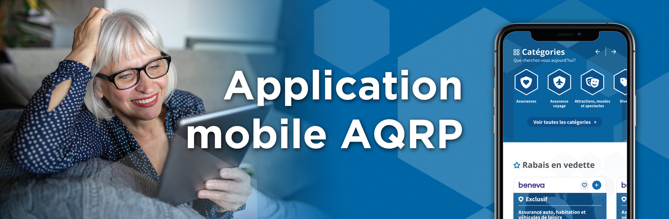 Application mobile AQRP