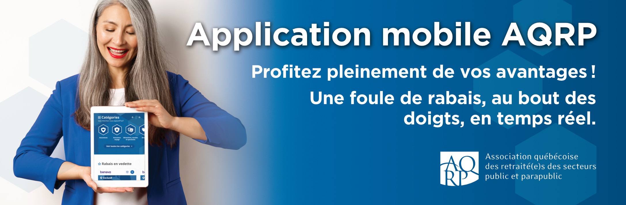 Application mobile AQRP